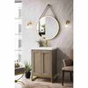 James Martin Vanities Chianti 20in Single Vanity, Whitewashed Walnut, Radiant Gold w/ White Glossy Composite Stone Top E303V20WWRGDWG